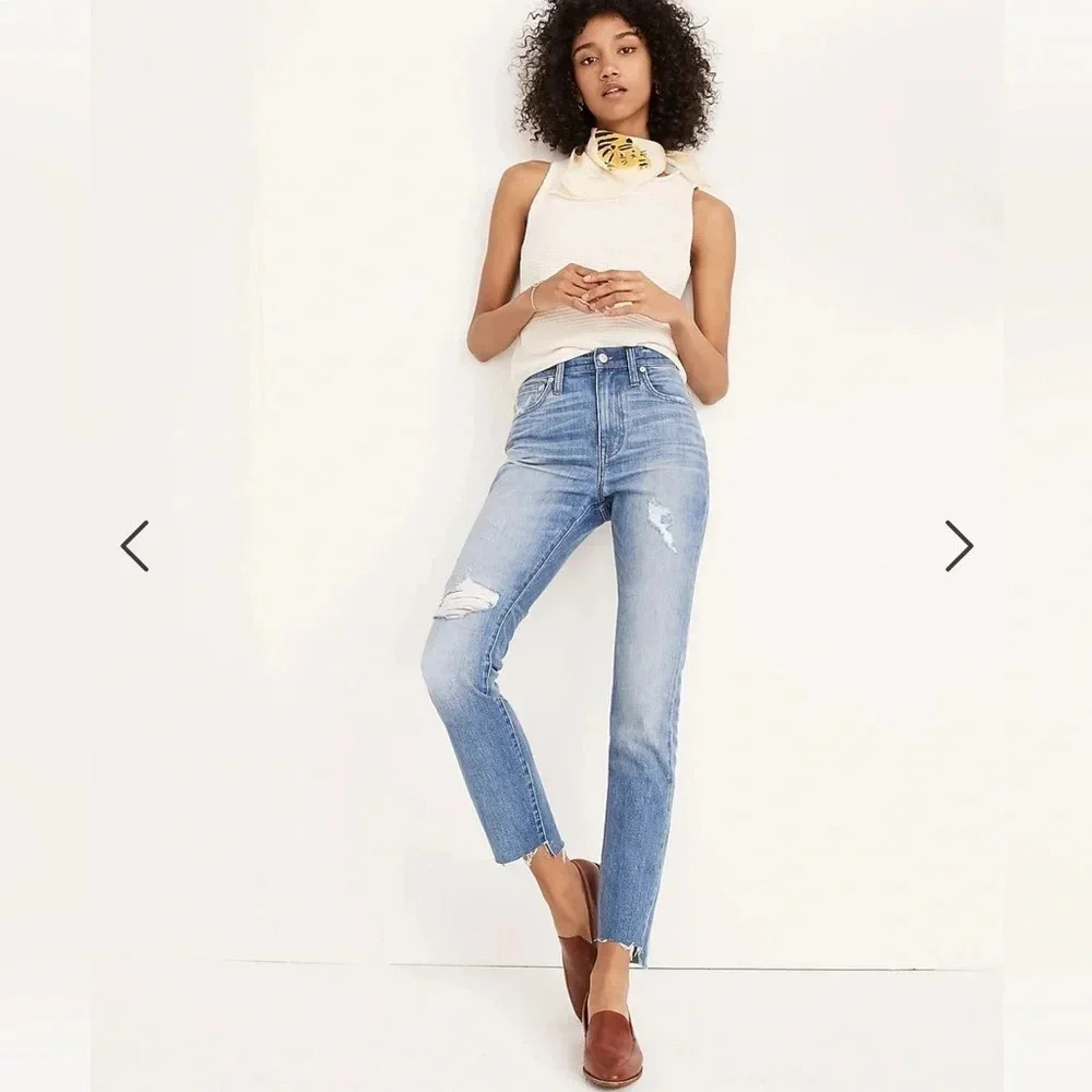Madewell The High-Rise Slim Boyjean